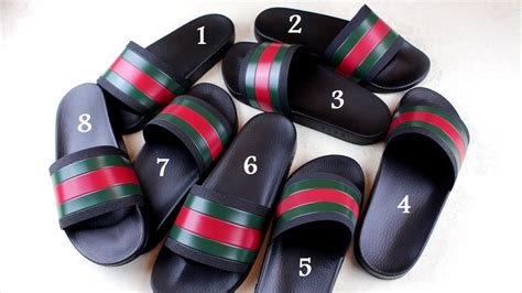 buy fake gucci flip flops|gucci knockoff slides for men.